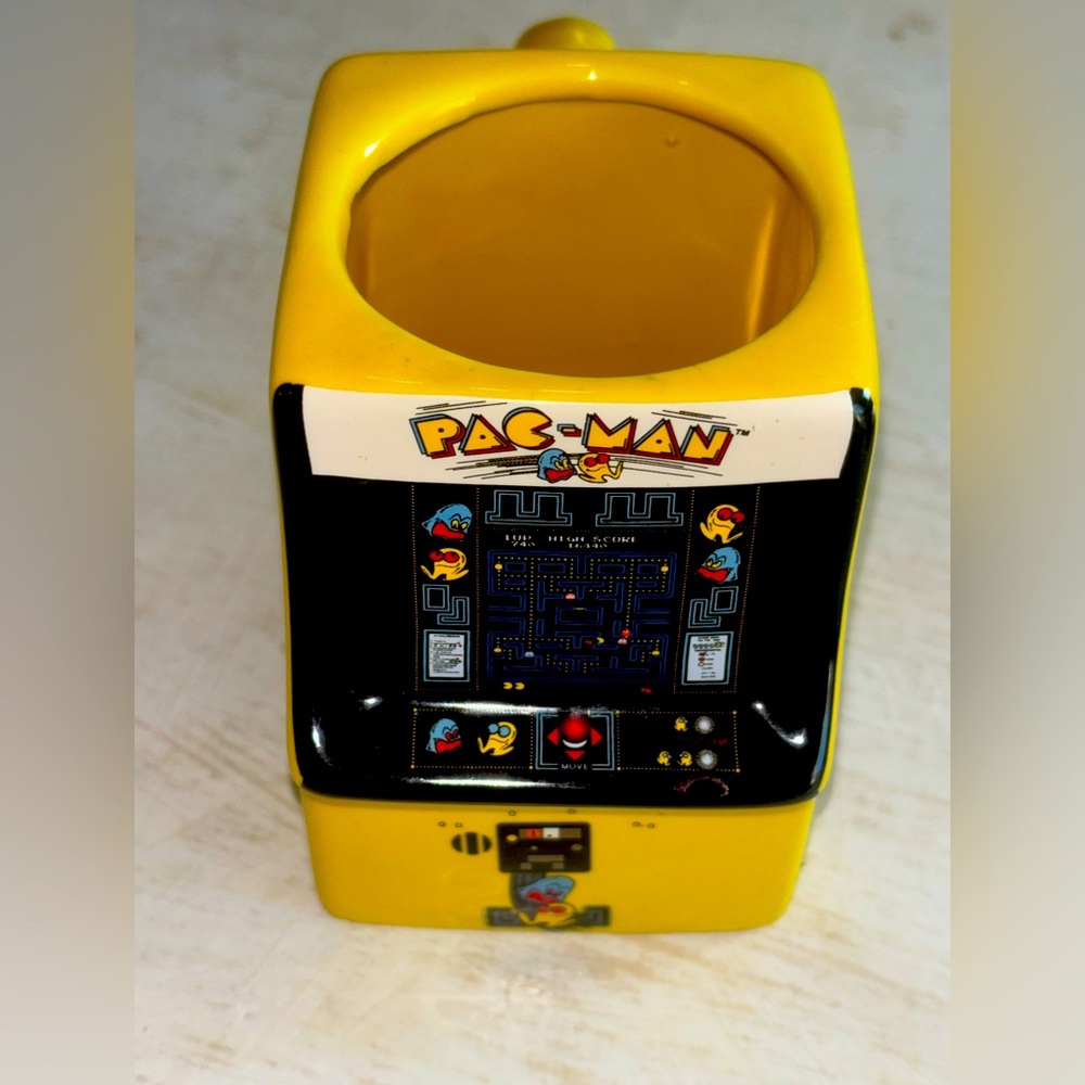Pac-Man Video Game Yellow Arcade Mug by Paladone